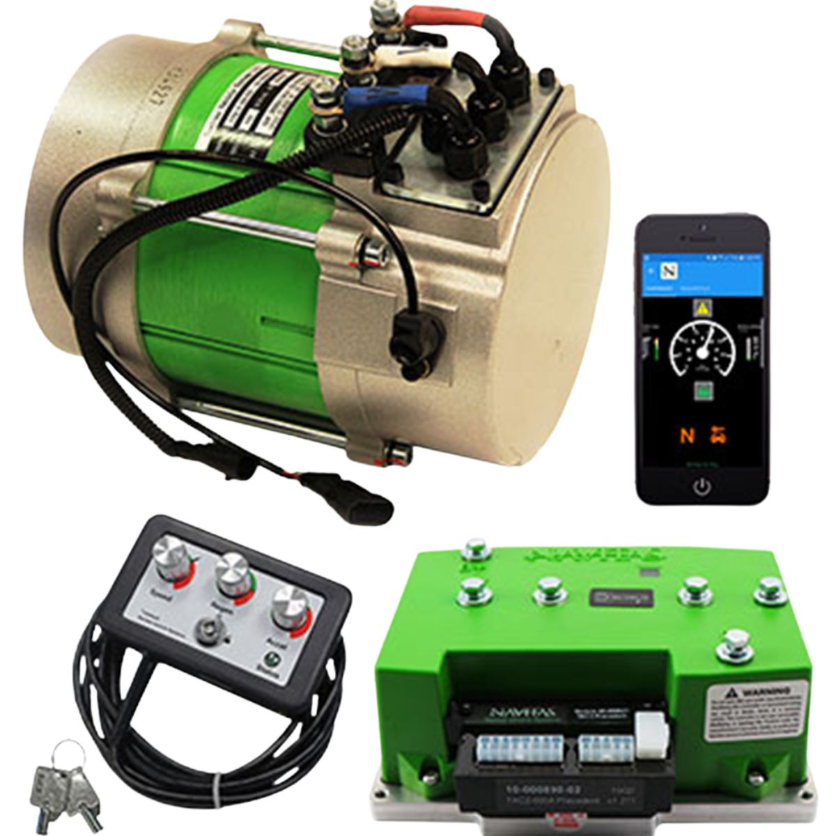 DC-to-AC Conversion Kit Club Car, EZGO & Yamaha 48V