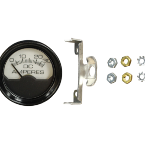 Ammeter 30 Amp Round Powerwise