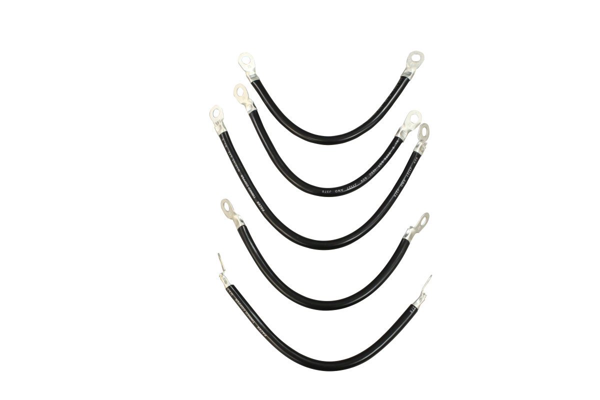 Battery Cable Set Txt 36V 6Awg 1 12" & 4 9" TXT